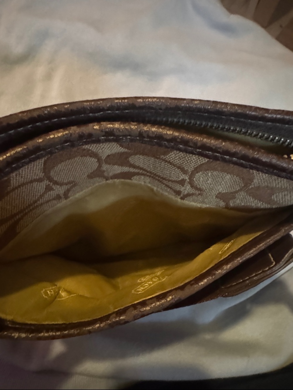 Coach Brown Signature Canvas Messenger Crossbody - Picture 4 of 4